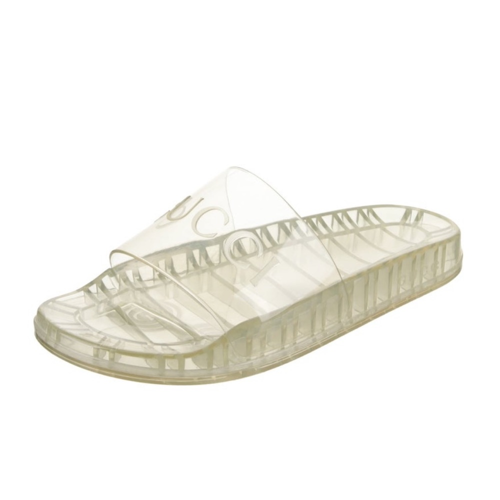 Gucci Printed Clear Sandals - Picture 4 of 5